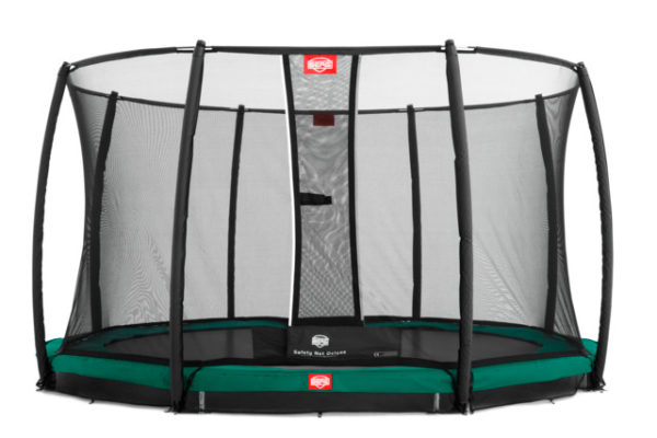 BERG Trampolin Inground Champion 430 mit Sicherheitsnetz Deluxe